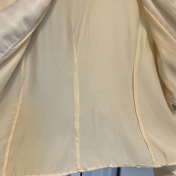 Cream Talbots silk blouse - Picture 11 of 11